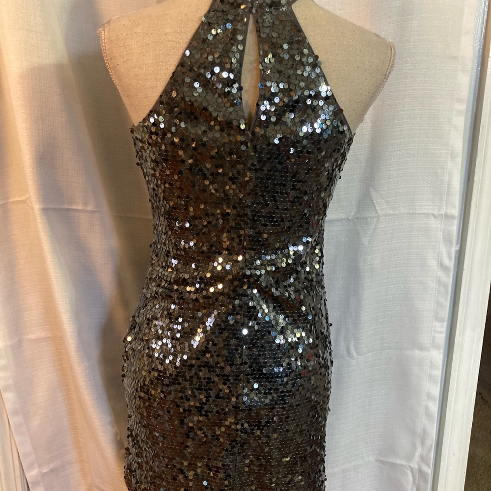 All Sequins Express Dress - image 3